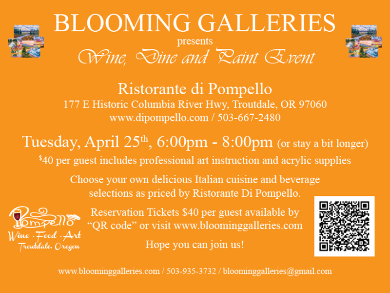 Paint and Wine Night Events